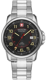 Swiss Military Swiss Grenadier Czarny/Stal Ø43 mm 06-5330.04.007