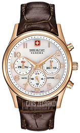 Swiss Military Sport Biały/Skóra Ø36 mm 06-6278.09.001