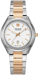 Swiss Military Hanowa Hanowa Biały/Stal w kolorze różowego złota Ø36 mm 06-7339.12.001