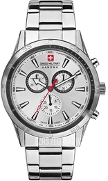 Swiss Military Sport Srebrny/Stal Ø42 mm 06-8041.04.001