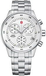 Swiss Military Chrono Srebrny/Stal Ø41 mm SM30052.02