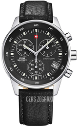 Swiss Military Chrono Czarny/Skóra Ø41 mm SM30052.03