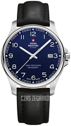 Swiss Military Classic Niebieski/Skóra Ø39 mm SM30200.26