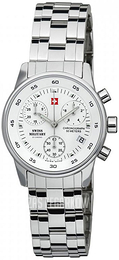 Swiss Military Chrono Biały/Stal Ø31 mm SM34013.02