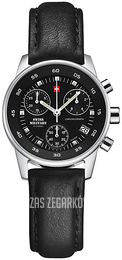 Swiss Military Chrono Czarny/Skóra Ø30 mm SM34013.03