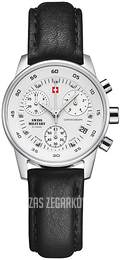 Swiss Military Chrono Srebrny/Skóra Ø31 mm SM34013.04