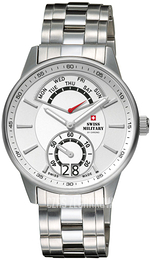Swiss Military Chrono Srebrny/Stal Ø41 mm SM34037.02