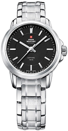 Swiss Military Chrono Czarny/Stal Ø28 mm SM34040.01
