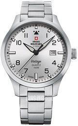 Swiss Military Chrono Srebrny/Stal Ø43 mm SM34078.02