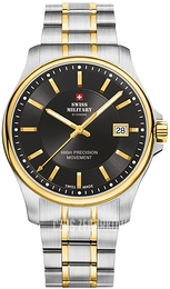 Swiss Military by Chrono Classic Czarny/Stal Ø39 mm SM30200.04