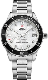 Swiss Military by Chrono Sport Diver Biały/Stal Ø37 mm SM34089.03