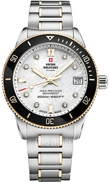 Swiss Military by Chrono Sport Diver Biały/Stal Ø37 mm SM34089.04