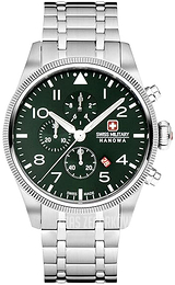Swiss Military Hanowa Thunderbolt Zielony/Stal Ø43 mm SMWGI0000404
