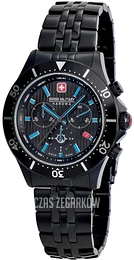 Swiss Military Hanowa Flagship Czarny/Stal Ø43 mm SMWGI2100730