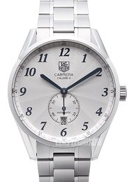 TAG Heuer Carrera Calibre 6 Heritage Automatic Srebrny/Stal Ø39 mm WAS2111.BA0732