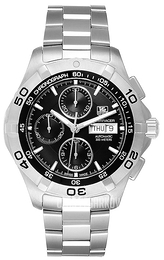TAG Heuer Aquaracer Calibre 16 Day Date Automatic Chronograph Czarny/Stal Ø43 mm CAF2010.BA0815