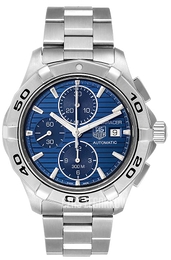TAG Heuer Aquaracer Calibre 16 Automatic Chronograph Niebieski/Stal Ø43 mm CAP2112.BA0833