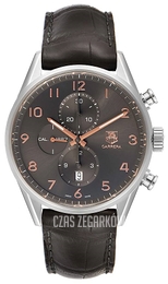 TAG Heuer Carrera Calibre 1887 Szary/Skóra Ø43 mm CAR2013.FC6313