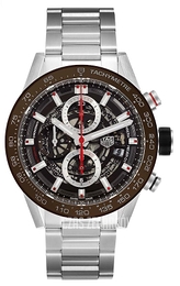 TAG Heuer Carrera Szary/Stal Ø43 mm CAR201U.BA0766
