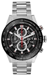 TAG Heuer Carrera Czarny/Stal Ø43 mm CAR201V.BA0714