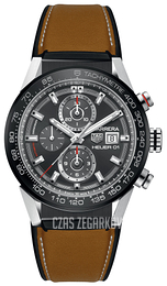 TAG Heuer Carrera Czarny/Guma Ø43 mm CAR201W.FT6122