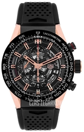 TAG Heuer Carrera Czarny/Guma Ø43 mm CAR205A.FT6087