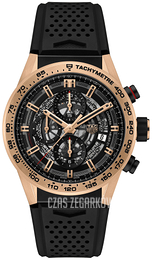 TAG Heuer Carrera Czarny/Guma Ø43 mm CAR205B.FT6087