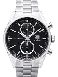 TAG Heuer Carrera Czarny/Stal Ø41 mm CAR2110.BA0724