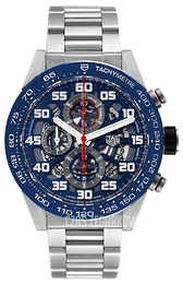 TAG Heuer Carrera Niebieski/Stal Ø45 mm CAR2A1K.BA0703