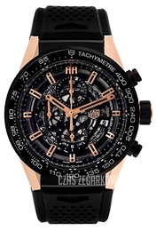 TAG Heuer Carrera Szkieletowa tarczy/Guma Ø45 mm CAR2A5A.FT6044