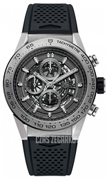 TAG Heuer Carrera Szkieletowa tarczy/Guma Ø45 mm CAR2A8A.FT6071