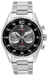 TAG Heuer Carrera Calibre 36 Czarny/Stal Ø43 mm CAR2B10.BA0799