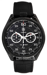 TAG Heuer TAG Heuer Carrera Czarny/Skóra Ø45 mm CAR2C90.FC6341