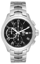 TAG Heuer Link Chronograph Calibre 16 Automatic Czarny/Stal Ø43 mm CAT2012.BA0952