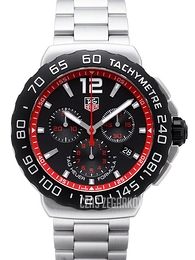 TAG Heuer Formula 1 Chronograph 42 mm Czarny/Stal Ø42 mm CAU1116.BA0858