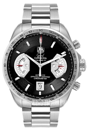 TAG Heuer Grand Carrera Czarny/Stal Ø43 mm CAV511G.BA0905