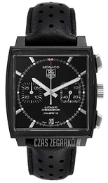 TAG Heuer Calibre 36 Czarny/Skóra CAW211M.FC6324