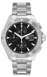 TAG Heuer Aquaracer Chronograph Czarny/Stal Ø43 mm CAY2110.BA0927