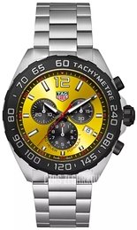 TAG Heuer Formula 1 Chronograph Żółty/Stal Ø43 mm CAZ101AM.BA0842