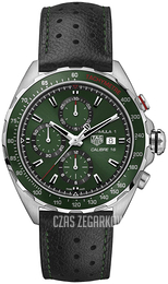 TAG Heuer Formula 1 Zielony/Skóra Ø44 mm CAZ2016.FC6473