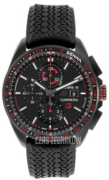 TAG Heuer Carrera Czarny/Guma Ø44 mm CBB2080.FT6042