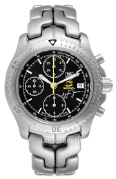 TAG Heuer Link Chronograph Czarny/Stal Ø41 mm CT2115.BA0550