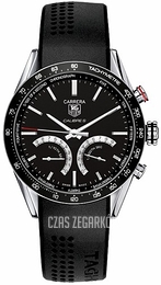 TAG Heuer Carrera Czarny/Guma Ø43 mm CV7A12.FT6012