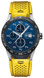 TAG Heuer Connected Niebieski/Guma Ø46 mm SAR8A80.FT6060
