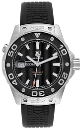 TAG Heuer Aquaracer 500 M Calibre 5 Automatic Czarny/Guma Ø43 mm WAJ2110.FT6015