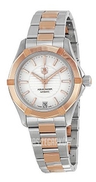 TAG Heuer Aquaracer Calibre 5 Kremowy/Stal w kolorze różowego złota Ø34 mm WAP2350.BD0838