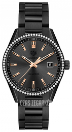 TAG Heuer Carrera Lady Czarny/Stal Ø39 mm WAR1115.BA0602