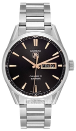 TAG Heuer Carrera Czarny/Stal Ø41 mm WAR201C.BA0723