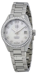 TAG Heuer TAG Heuer Carrera Lady Biały/Stal Ø28 mm WAR2415.BA0770