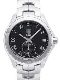 TAG Heuer Link Calibre 6 Automatic Czarny/Stal Ø40 mm WAT2114.BA0950